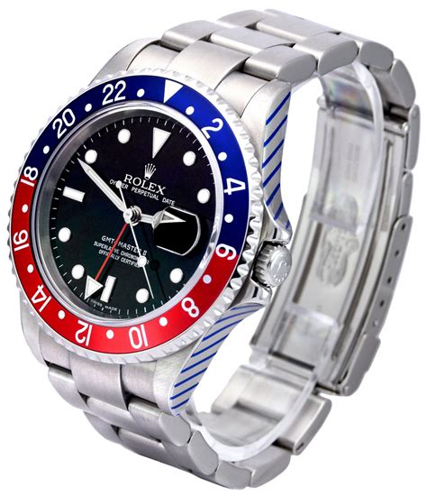 rolex gmt master ii pepsi usato|rolex gmt master pepsi bezel.